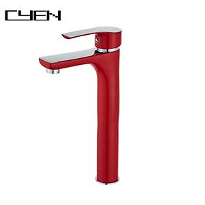 CYEN 2021 Colorful Chrome Waterfall Wash Face Basin Sink Mixer Taps CYEN 2021 Colorful Chrome Waterfall Wash Face Basin Sink Mixer Taps