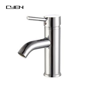 CYEN 2021 New Contemporary Single Handle One Hole Brass Body Bathroom Basin Faucet