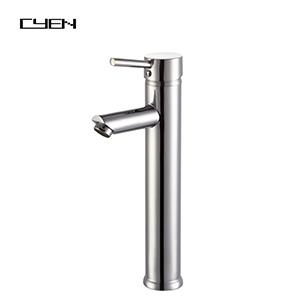 CYEN 2021 New Contemporary Solid Brass Body Deck Mounted Bathroom Basin Faucet CYEN 2021 New Contemporary Solid Brass Body Deck Mounted Bathroom Basin Faucet