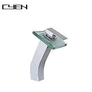 CYEN 2021 New Modern Style Chrome Finish Deck Plate Bathroom Basin Faucets CYEN 2021 New Modern Style Chrome Finish Deck Plate Bathroom Basin Faucets