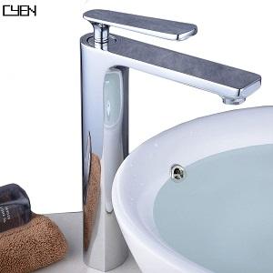 CYEN 2021 New Design Single Handle Chrome Plating Bathroom Faucets CYEN 2021 New Design Single Handle Chrome Plating Bathroom Faucets