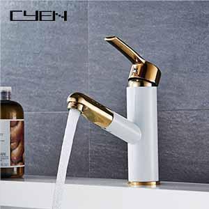 CYEN 2021 New Launch Brass Material Chrome Plating Deck Mounted Zinc alloy Handle Waterfall Bathroom Faucet CYEN 2021 New Launch Brass Material Chrome Plating Deck Mounted Zinc alloy Handle Waterfall Bathroom Faucet