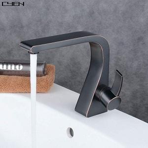 CYEN Single Handle 35MM Cartridge Brass Body Chrome Plating Basin Faucet for Bathroom CYEN Single Handle 35MM Cartridge Brass Body Chrome Plating Basin Faucet for Bathroom