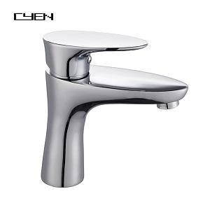 CYEN Single Handle 35MM Cartridge Zinc Body Chrome Basin Faucets