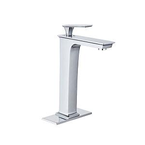 CYEN 2020 New Design Deck Mounted Tall Body Wash Basin Faucet
