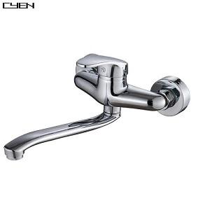 Economic Price Single Cold Long Neck Chrome Finiched Wall mounted TORNEIRA COZINHA  Economic Price Single Cold Long Neck Chrome Finiched Wall mounted TORNEIRA COZINHA