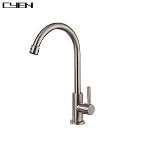European Style Factory Direct Durable Hot Cold Water Mixer Single Handle Brass Body Long Neck grifo de cascada European Style Factory Direct Durable Hot Cold Water Mixer Single Handle Brass Body Long Neck grifo de cascada