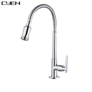 360 Degree Swivel Single-Tube Single Cold Kitchen Sink Flexible grifo de la cocina 