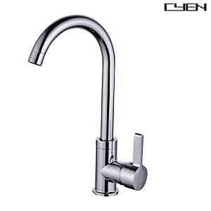 Online Trade Show Beautiful Design Single Handle Number of Handles Brass Body Round Spout Black Matt grifo para fregadero 