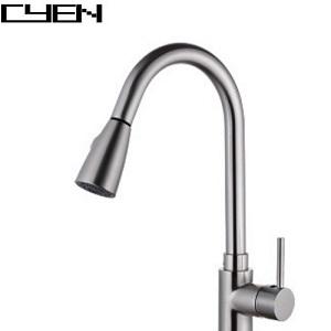 Hot Selling Water Adjustable Big Spout Black Brass Main Body Pull Down Spray Kitchen Sink Faucet Hot Selling Water Adjustable Big Spout Black Brass Main Body Pull Down Spray Kitchen Sink Faucet