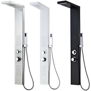 Hot selling new design best price different color available made in China factory direct 304 stainless steel bath shower panel