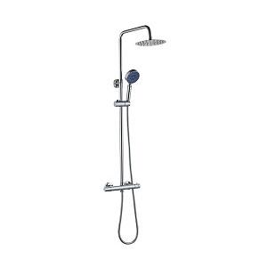 Modern Manufacturer Price Chrome Plating Wall Mounted Round Thermostatic Shower Set Modern Manufacturer Price Chrome Plating Wall Mounted Round Thermostatic Shower Set