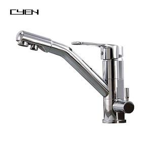 Water Purify Brass Body Dual Handle 3 Way Robinet de Cuisine Kitchen Mixer Water Purify Brass Body Dual Handle 3 Way Robinet de Cuisine Kitchen Mixer