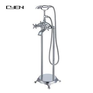 newly luxury chrome finish single handle rain floor mount bathtub faucet newly luxury chrome finish single handle rain floor mount bathtub faucet