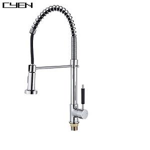Chrome Polished Single Hole Hot Cold Water Pull Out Brass Kitchen keukens kraan Chrome Polished Single Hole Hot Cold Water Pull Out Brass Kitchen keukens kraan
